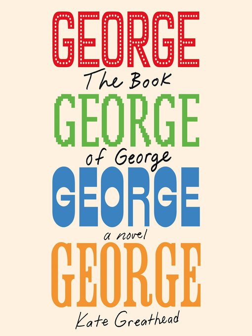 Title details for The Book of George by Kate Greathead - Wait list